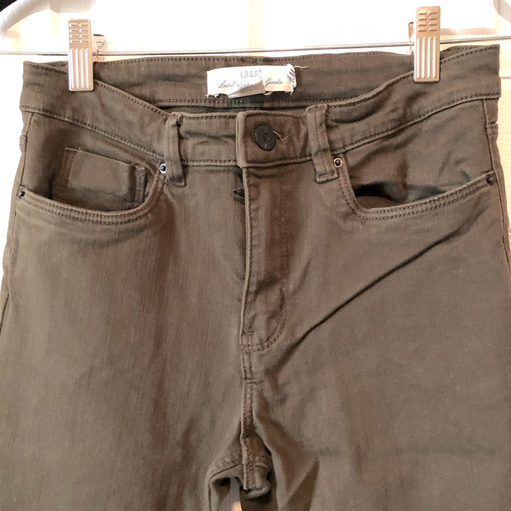 High waisted skinny pants